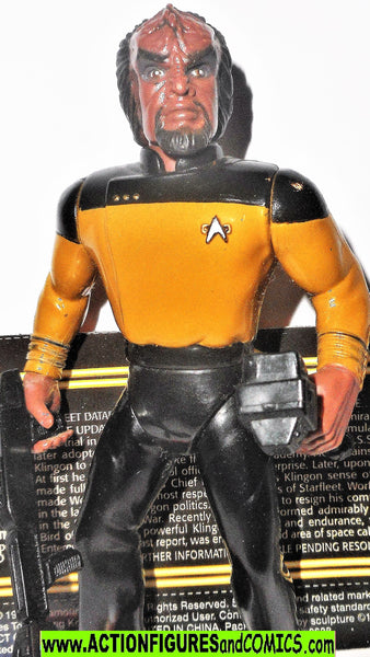 Star Trek WORF generations movie playmates complete 1994 action