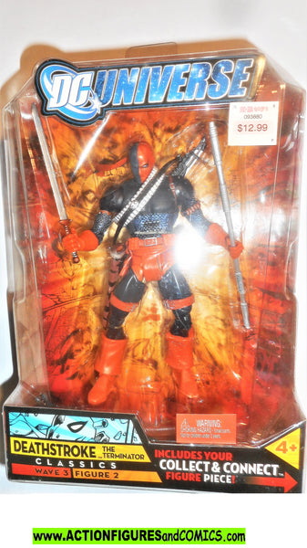 DC UNIVERSE classics DEATHSTROKE slade wilson wave 3 grundy moc