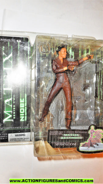 Matrix NIOBE revolutions reloaded 2003 Mcfarlane toys moc