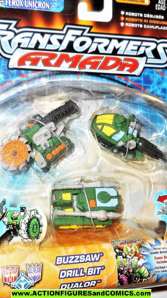 Transformers armada ROAD WRECKER Destruction TEAM green