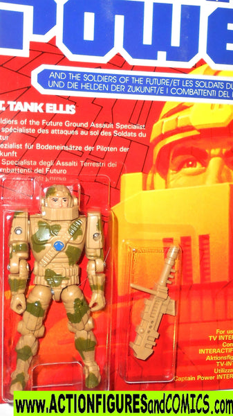 Captain Power Lt Tank Ellis Soldiers Of The Future Leader 1987 Tri Moc 