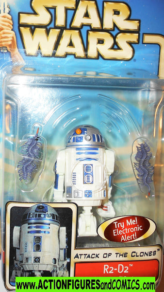 star wars action figures R2-D2 coruscant sentry 2002 Attack of the clo –  ActionFiguresandComics