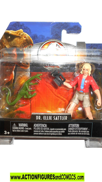 Jurassic World ELLIE SATTLER dinosaur park dr sadler moc mib