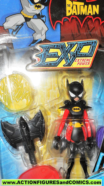 batman EXP animated series BATGIRL Blaster shadow tek 2007 mattel 