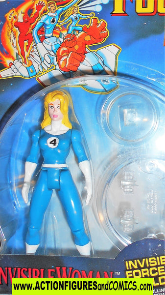 Fantastic Four INVISIBLE WOMAN 1994 marvel action hour toybiz moc –  ActionFiguresandComics