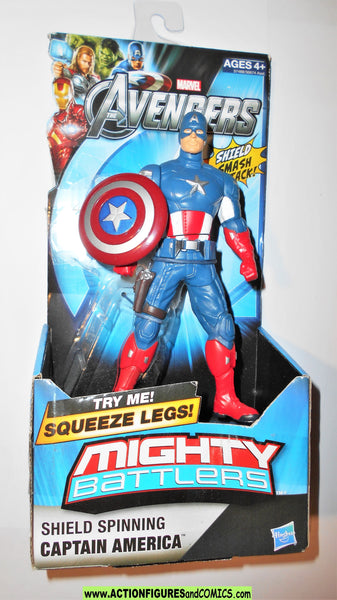 Marvel Mighty Battlers Captain America 6 Inch 2011 Mcu Moc Mib Actionfiguresandcomics 