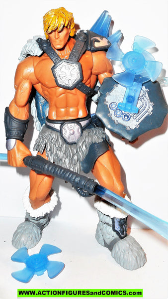 masters of the universe HE-MAN ICE ARMOR he-man 2002 complete motu