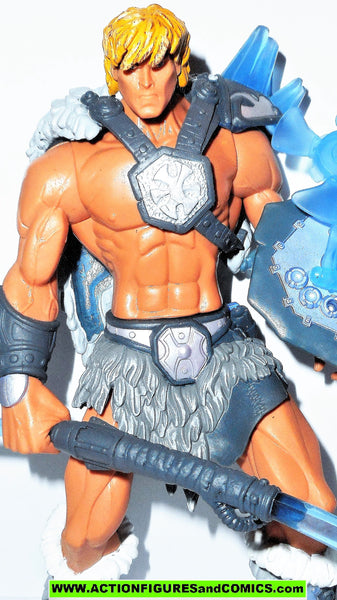 masters of the universe HE-MAN ICE ARMOR he-man 2002