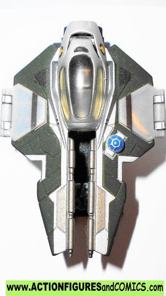 star wars titanium JEDI STARFIGHTER anakin skywalker's green