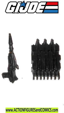 Gi joe MAJOR BLUDD 1983 Gun & Backpack set weapon part