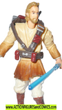 star wars action figures OBI WAN KENOBI 2006 saga battle geonosis