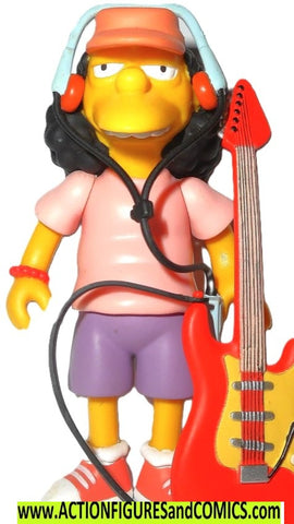 Simpsons OTTO MANN 2001 series 3 wos  playmates 100%