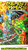 Transformers BEAST WARS Mini COMIC 1995 Kenner