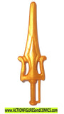 Masters of the Universe HE-MAN 1985 gold SWORD weapon part 1986