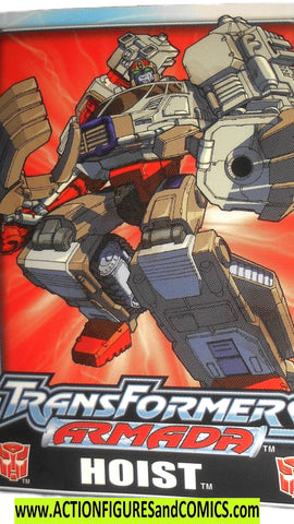 Transformers HOIST 2002 Armada Sticker Trading card