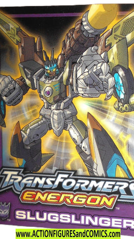 Transformers SLUGSLINGER 2004 Energon trading card