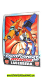 Transformers LASERBEAK 2002 Armada Sticker Trading card