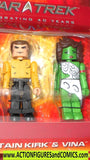 minimates CAPTAIN KIRK VINA 2007 star trek 40 Years moc