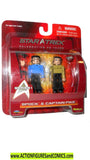 minimates SPOCK & PIKE 2007 star trek 40 Years moc