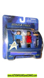 minimates SPOCK & UHURA 2007 star trek 40 Years moc