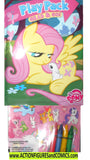 my little pony PLAY PACK Coloring Book crayons moc mip