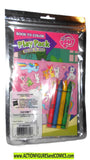 my little pony PLAY PACK Coloring Book crayons moc mip