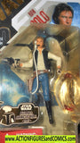 star wars action figures HAN SOLO gunner station 30th gold