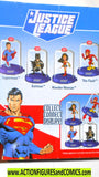 Domez DC universe JUSTICE LEAGUE 4 pack mib moc