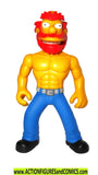 simpsons GROUNDSKEEPER WILLIE Raging shirtless fig