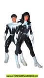 marvel universe toybiz AURORA & NORTHSTAR 1999 x-men