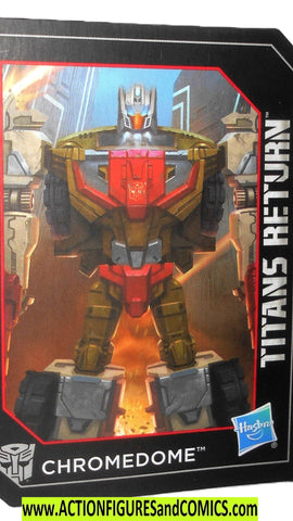 Transformers CHROMEDOME Titans Return Trading Card 2016