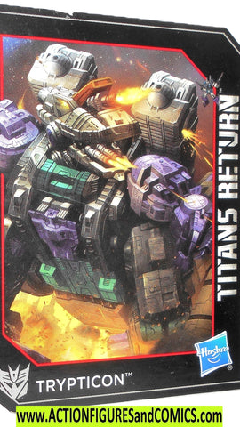 Transformers TRYPTICON Titans Return Trading Card