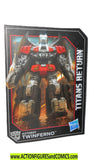 Transformers TWINFERNO Titans Return Trading Card 2016