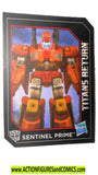 Transformers SENTINEL PRIME Titans Return Trading Card