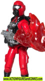 gi joe Red Shadows PYRO TROOPER 2010 joecon flamethrower