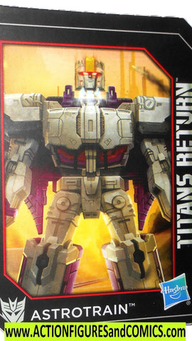 Transformers ASTROTRAIN Titans Return Trading Card