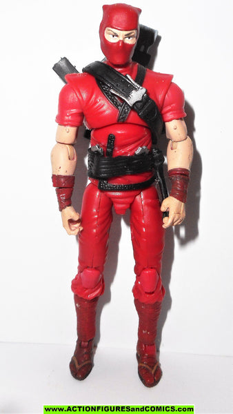 gi joe RED NINJA cobra v2 2007 black belt 25th anniversary ...