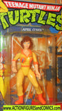 teenage mutant ninja turtles APRIL O'NEIL 1990 orange moc