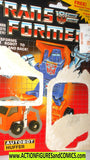 Transformers generation 1 HUFFER 1984 pre rub mini spy card