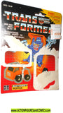 Transformers generation 1 HUFFER 1984 pre rub mini spy card