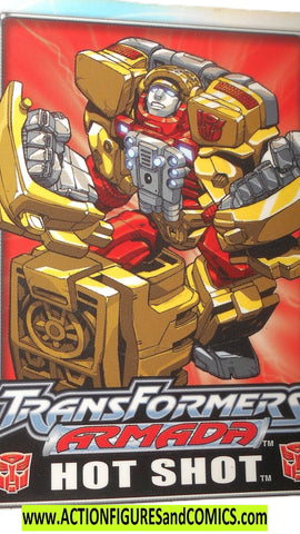 Transformers HOT SHOT 2002 Armada Sticker Trading card