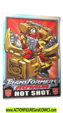 Transformers HOT SHOT 2002 Armada Sticker Trading card