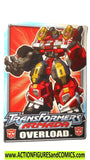 Transformers OVERLOAD 2002 Armada Sticker Trading card