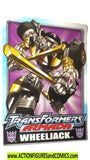 Transformers WHEELJACK 2002 Armada Sticker Trading card