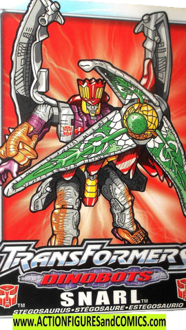 Transformers SNARL 2002 Armada Sticker Trading card dino