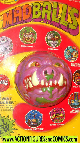 Madballs 1986 SWINE SUCKER 1985 amtoy vintage sports moc