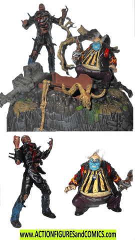 Spawn GRAVEYARD Playset clown 1997 movie mcfarlane