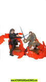 star wars action figures ANAKIN vs KENOBI 7" unleashed