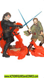 star wars action figures ANAKIN vs KENOBI 7" unleashed