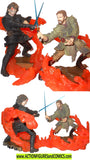 star wars action figures ANAKIN vs KENOBI 7" unleashed